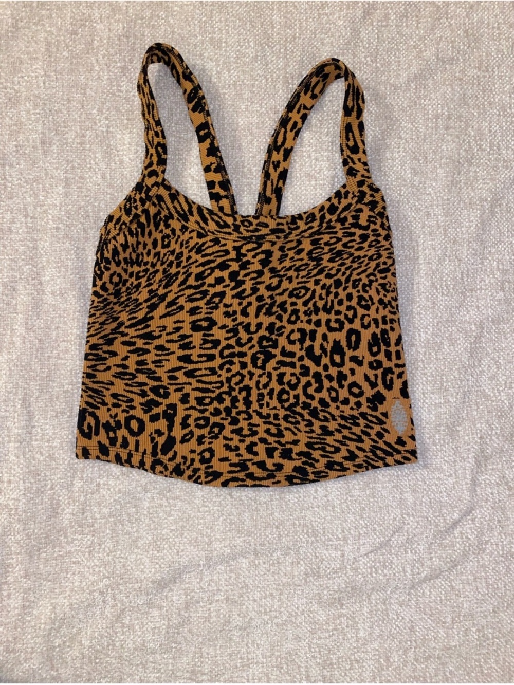 Free People all clear Leopard Print in toasted almond - Picture 4 of 10